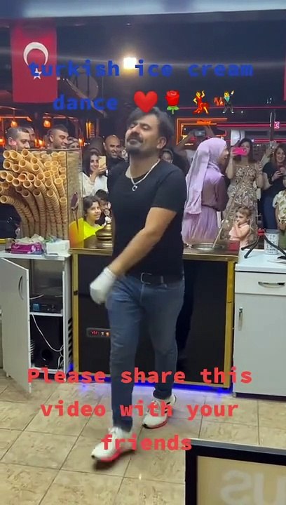 TURKISH ICE CREAM DANCE VIDEO