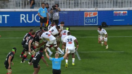 TOP 14 - Essai de Santiago CHOCOBARES (ST) - Stade Toulousain - Stade Rochelais