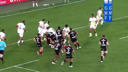 TOP 14 - Essai de Blair KINGHORN (ST) - Stade Toulousain - Stade Rochelais