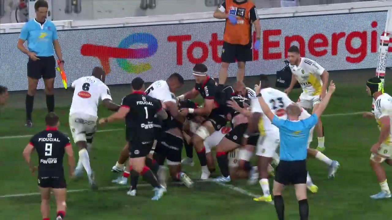 TOP 14 - Essai de Juan CRUZ MALLIA 2 (ST) - Stade Toulousain - Stade Rochelais
