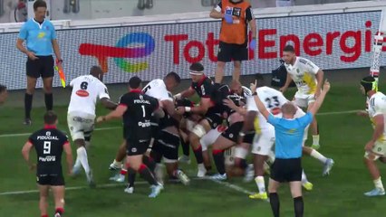 TOP 14 - Essai de Juan CRUZ MALLIA 2 (ST) - Stade Toulousain - Stade Rochelais