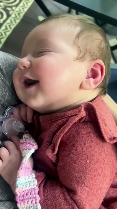 Cute baby laughing while sleeping  #shorts #shortsfeed #trending #cute #baby
