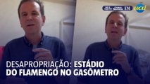 Prefeito do Rio anuncia desapropriação de terreno para estádio do Flamengo