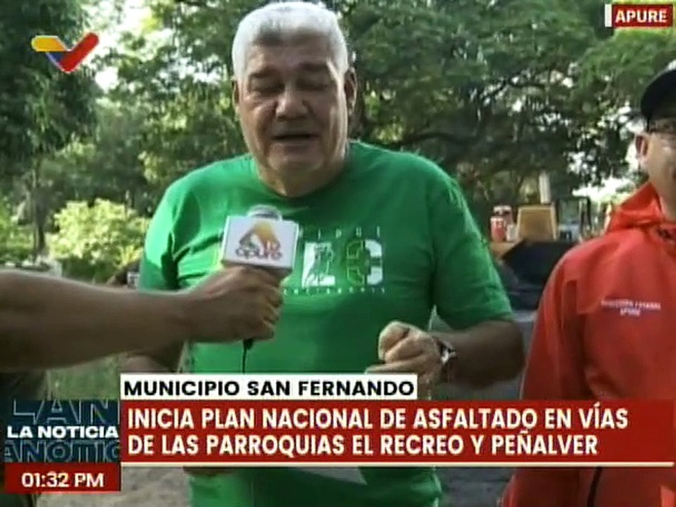 Apure | Inicia "Plan Nacional de Asfaltado" en las vías del municipio San Fernando