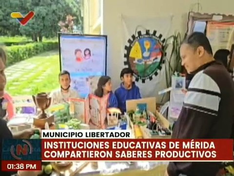 Mérida | Planteles educativos del mcpio. Libertador socializaron experiencias productivas