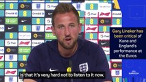 Kane responds to Lineker comments about England