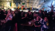 Scotland v Hungary Scotland fans in Inverness Fanzone at The Inverness Ice Centre