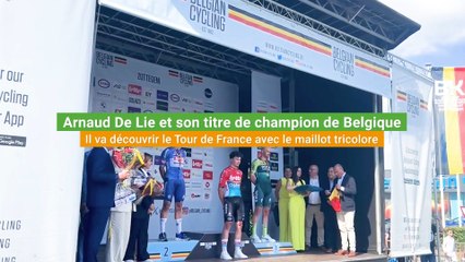 Arnaud De Lie, Champion de Belgique