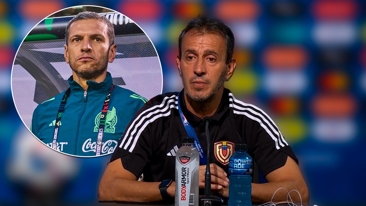 Fernando Batista, DT de Venezuela, ve a México de Jaime Lozano como un rival "muy difícil"