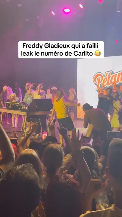 Freddy Gladieux qui a failli leak le numéro de Carlito