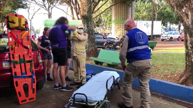 Jovem sofre luxação no ombro enquanto praticava cheerleading no Ciro Nardi