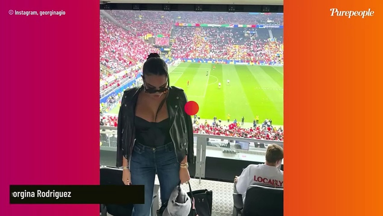 Cristiano Ronaldo victorieux à l'Euro 2024 avec le Portugal, sa compagne Georgina Rodriguez canon pour le soutenir en tribunes