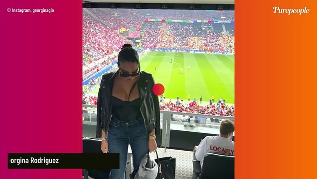 Cristiano Ronaldo victorieux à l'Euro 2024 avec le Portugal, sa compagne Georgina Rodriguez canon pour le soutenir en tribunes