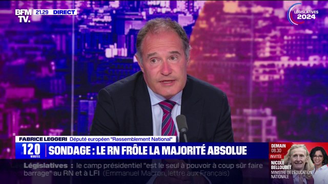 Programme du Rassemblement national: Il n'y a pas de renoncement , assure Fabrice Leggeri (RN)
