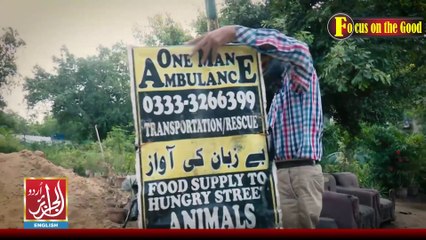 'One Man Ambulance': Rescue for Animals on Wheels