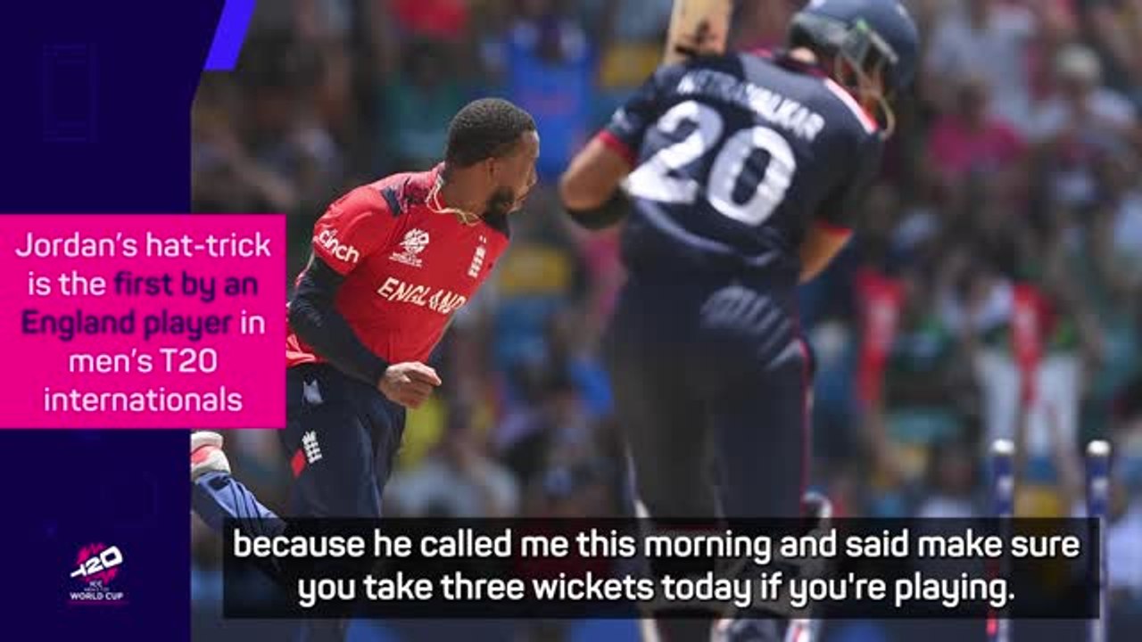 Jordan's hat-trick the highlight as England make semi-finals