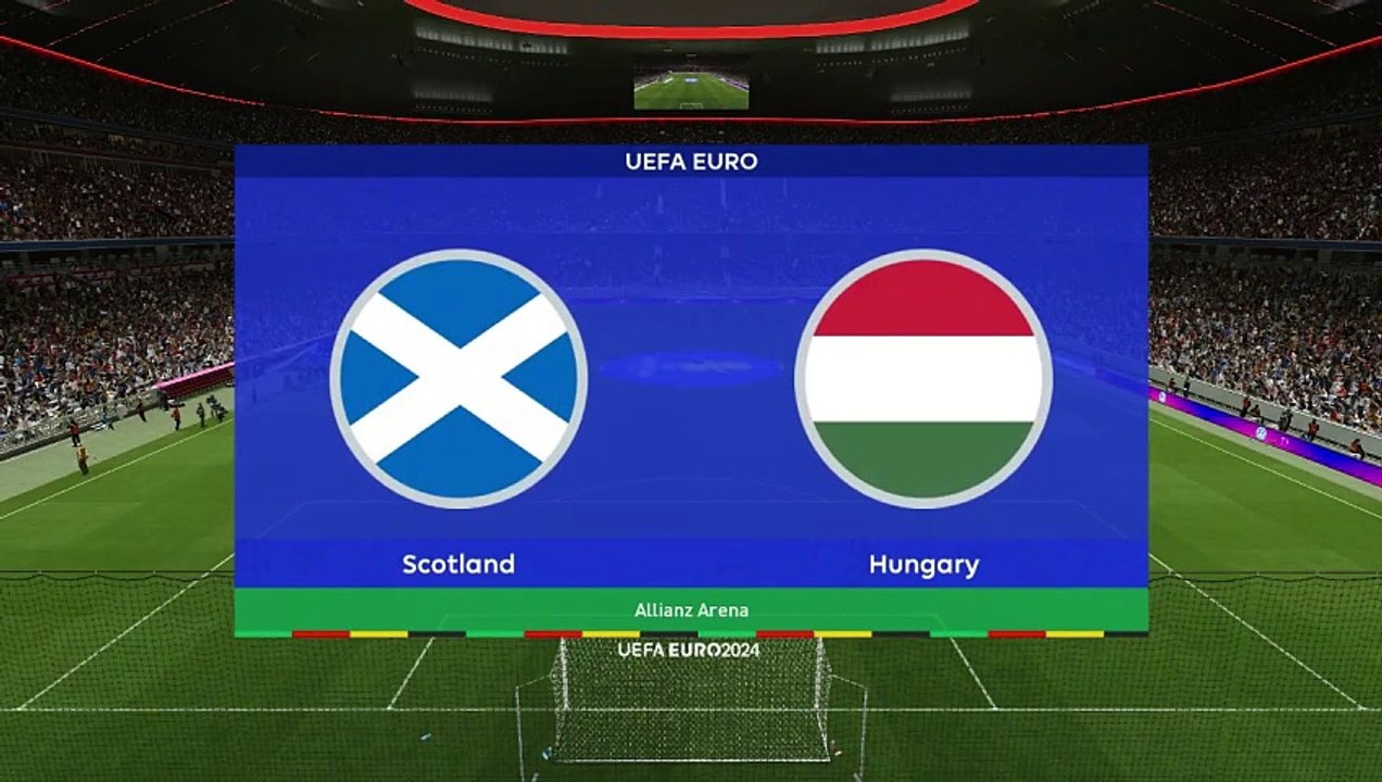Scotland vs Hungary 0-1 Highlights Goals UEFA EURO 2024 - Kevin Csoboth 90 min Goal
