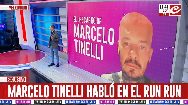 Marcelo Tinelli aclaró la cancelación de su programa con El Tirri: Lo puse yo y lo saqué yo