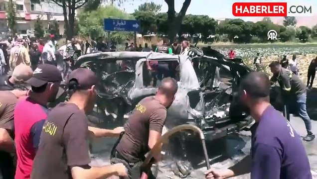İsrail ordusu gece yarısı komşu ülkeyi fosfor bombasıyla vurdu