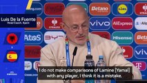 De la Fuente responds to Yamal-Messi comparisons