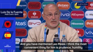 De la Fuente responds to Yamal-Messi comparisons