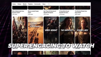 How To Make Viral Historical Videos Using AI - Shorts & Reels