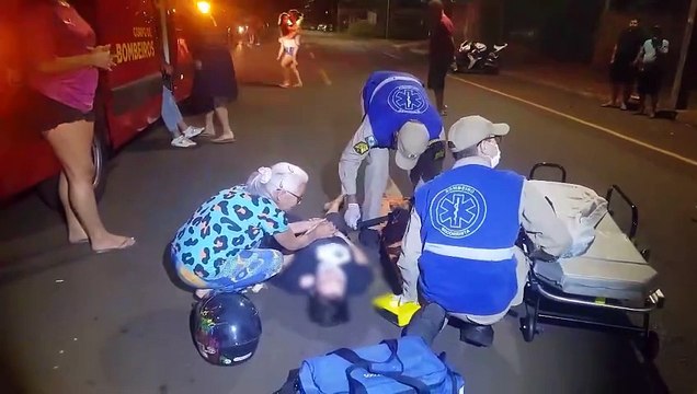 Acidente deixa duas vítimas no Florais do Paraná