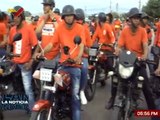 Motorizados del estado Falcón se movilizaron en respaldo al Presidente Nicolás Maduro