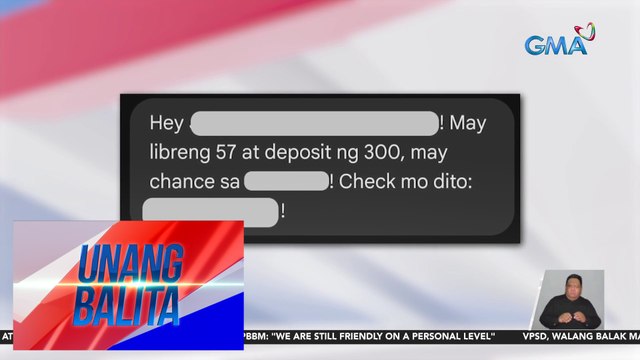 Mga telco, gustong pagpaliwanagin ng CICC tungkol sa naglipanang unregistered SIM cards na nagagamit sa text scams | Unang Balita