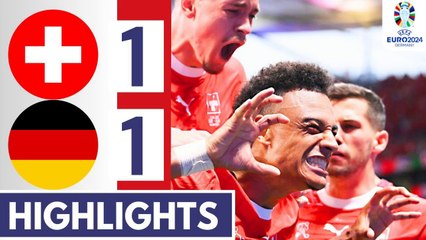 Füllkrug 92' EQUALIZER Switzerland vs Germany (1-1) Full Match Highlights UEFA EURO 2024 HD