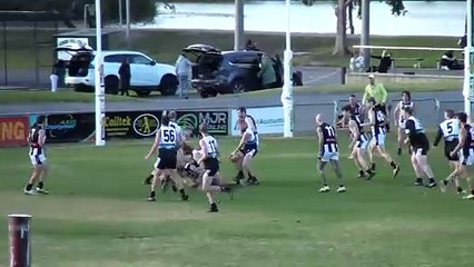 BFNL: Matt Johnston's three goals for Maryborough v Castlemaine, rd 10, 2024