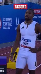¡SU AMULETO! NOAH LYLES COMPITIÓ EN EL CAMPEONATO MUNDIAL DE 100M CON CARTA DE YU-GI-OH