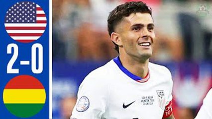 USA vs Bolivia 2-0 Full Match Highlights Copa America 2024 HD