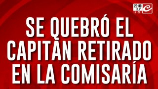 Caso Loan: se quebró el capitán retirado en la comisaría