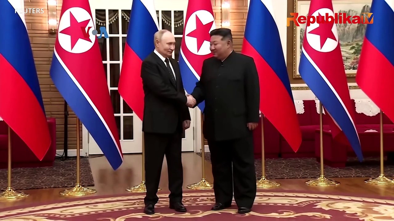 Putin dan Kim Jong Un Bertemu, AS Bersuara