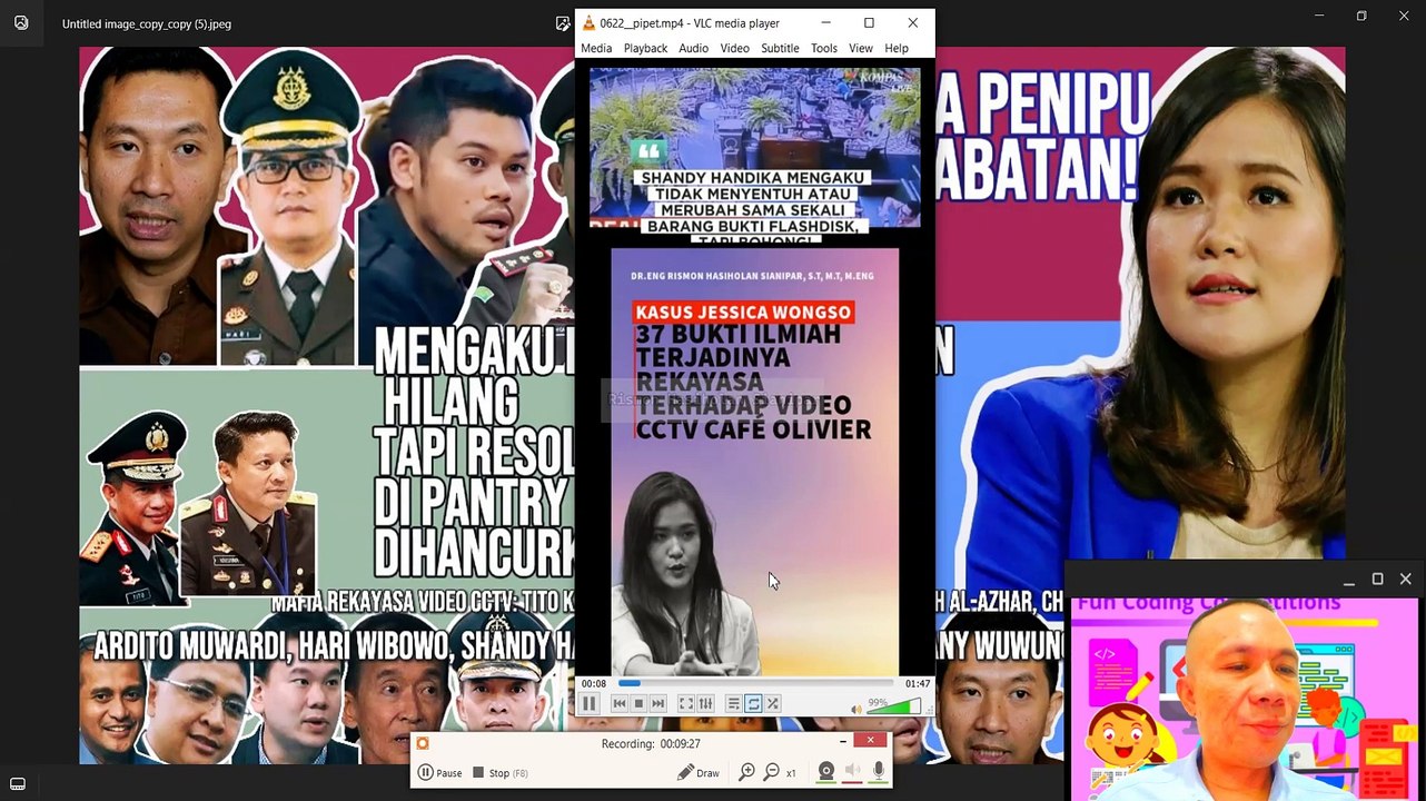 JEJAK DIGITAL JAKSA PENIPU ARDITO MUWARDI, SHANDY HANDIKA, HARI WIBOWO, SUGIH CARVALLO
