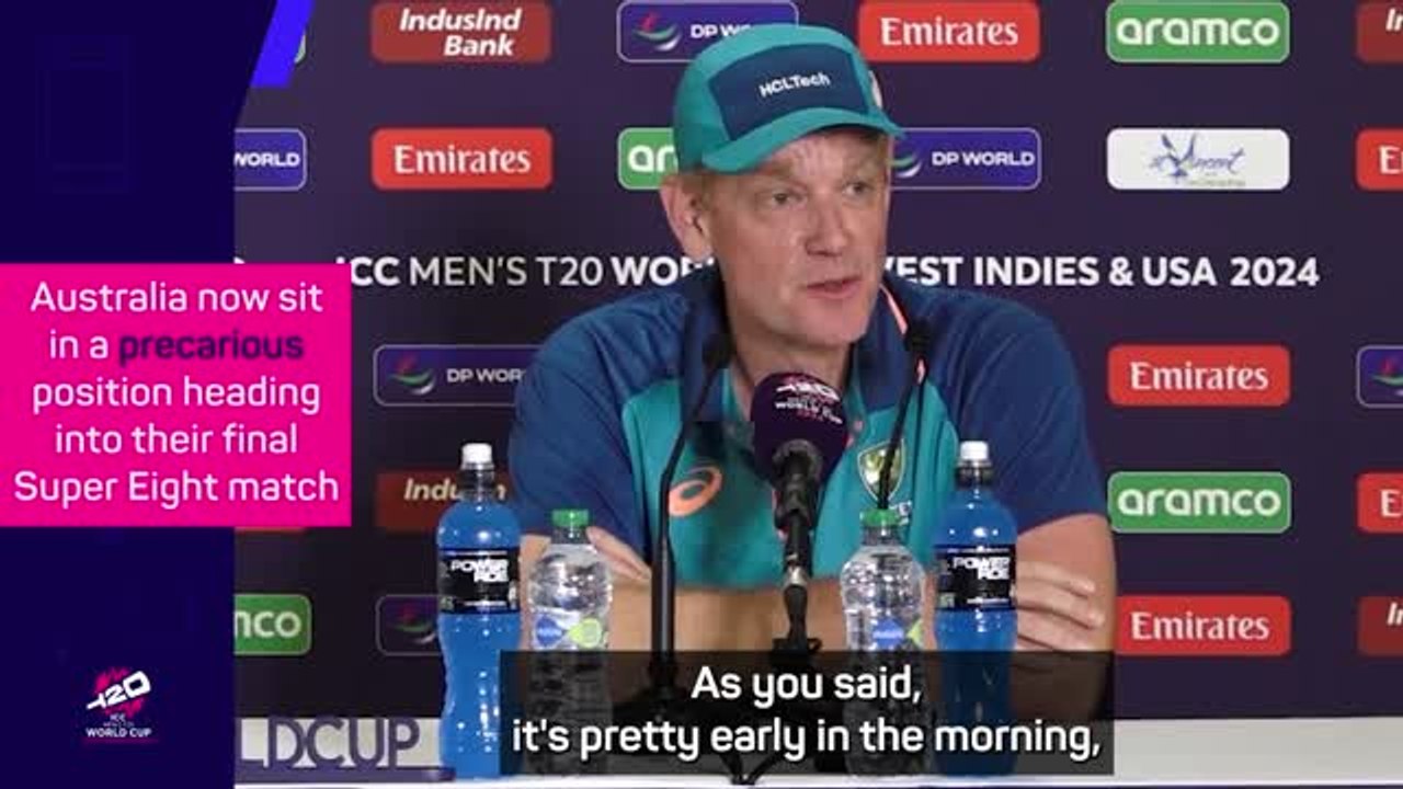 'Every team's facing that'- McDonald downplays short turnaround ahead of India clash