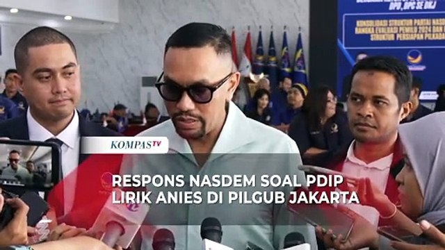 Tanggapan Sahroni soal PDIP Lirik Anies Baswedan di Pilkada Jakarta