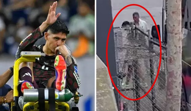 Copa América: Edson Álvarez hace el viaje a Los Ángeles con la Selección Mexicana en muletas