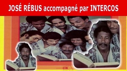 JOSÉ RÉBUS: "Étudiant en Latin". Avec le groupe INTERCOS, de Rivière-Pilote.