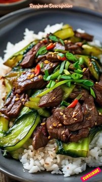 How to Cook Delicious Fried Beef with Stir Vegetables & Lemongrass, etc. #food #foodie