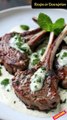  How to Cook Keto Lamb Chops with Mint Yogurt Sauce ️ #ketorecipes #keto #ketocooking