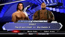 WWE Smackdown vs. Raw 2009 - The Great Khali vs. Big Daddy V