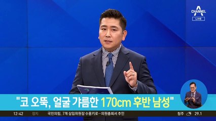 故 구하라 금고털이 ‘몽타주’ 공개…“코 오뚝·170cm 후반 남성”