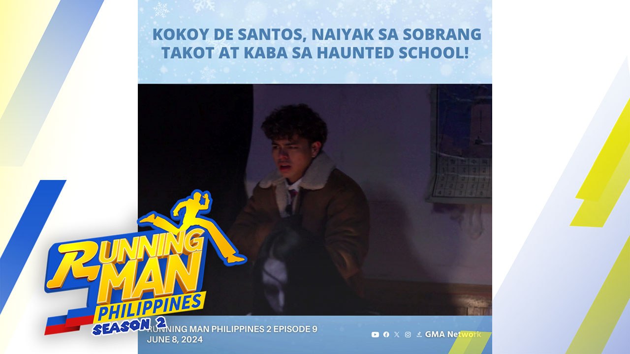 Running Man Philippines 2: Kokoy, naiyak sa sobrang takot sa haunted school! (Episode 9)