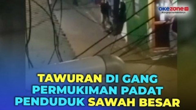 Tawuran Dua Kelompok Pemuda di Sawah Besar, Saling Lempar Batu hingga Bawa Sajam