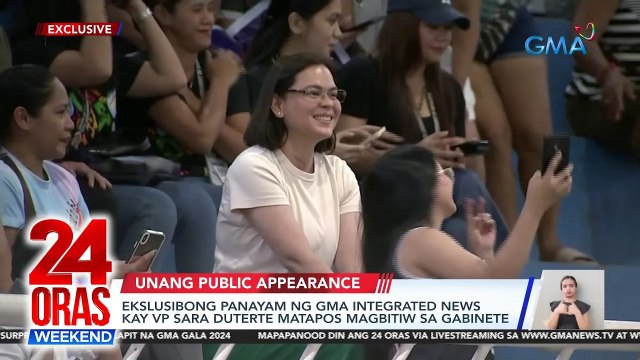 Exclusive interview ng GMA Integrated News kay VP Sara Duterte matapos magbitiw sa Gabinete | 24 Oras Weekend