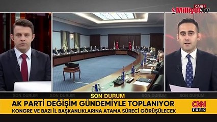 AK Parti MYK toplanıyor! Yoğun gündem