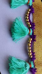 Saree tassels