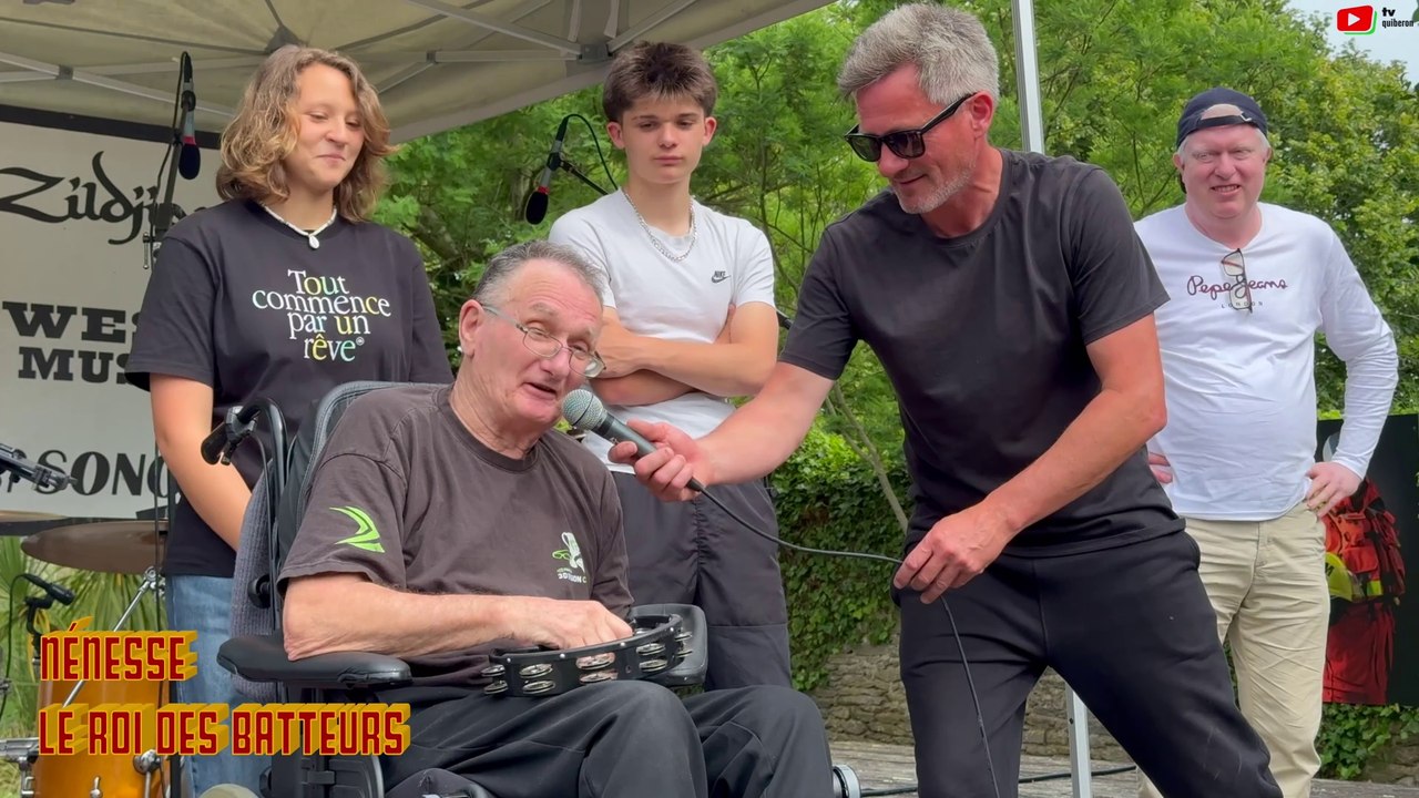 Quiberon  | Hommage à Nénesse Dieu des Batteurs |  TV Quiberon 24/7